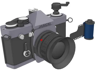 Photo Camera 3D Model preview