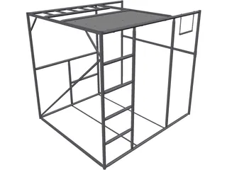 Jungle Gym 3D Model preview