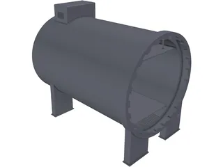 Autoclave 3D Model preview