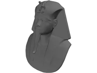 Tutankhamun 3D Model preview