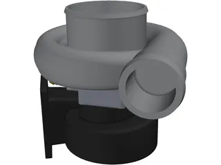 T70 Turbo 3D Model preview