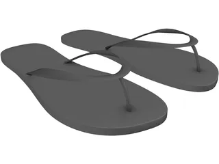 Sandals 3D Model preview
