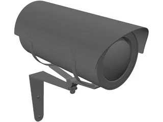 Security Camera 3D Model preview