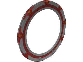Stargate 3D Model preview