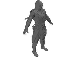 Connor Kenway 3D Model preview