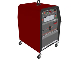 Welding Machine Lincoln Electric Precision TIG 275 3D Model preview