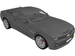 Chevrolet Camaro 3D Model preview