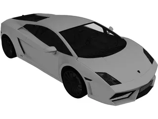 Lamborghini Gallardo 3D Model preview
