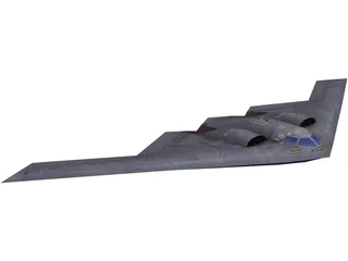 B-2 Spirit 3D Model preview