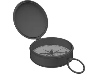Compass 3D Model preview