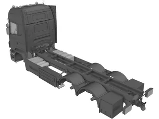 Scania R560 3D Model preview