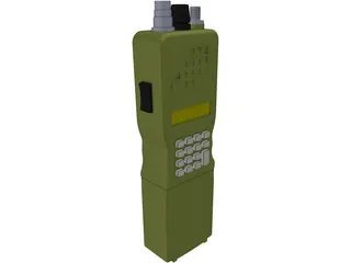 Military Radio 3D Model preview