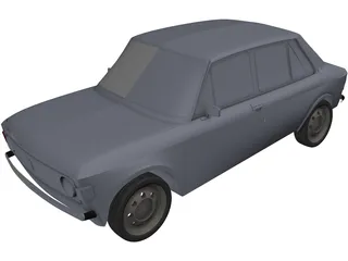 Zastava 101 3D Model preview