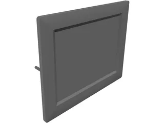 Digital Photo Frame 8 Inch 3D Model preview