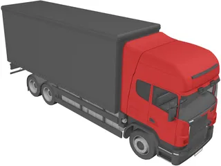 Scania 3D Model preview