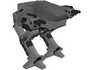 Robocop 3D Model preview