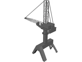 TTC Crane 3D Model preview