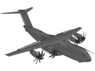 Airbus A400M Atlas 3D Model preview