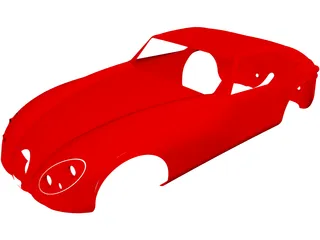 Wiesmann MF4 Body 3D Model preview