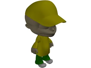 Doll 3D Model preview