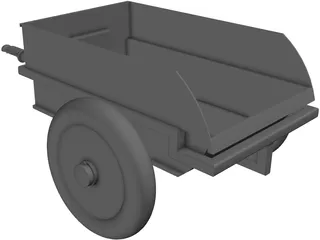 Buggy for Children Electric ATV 3D Model preview