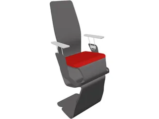 Tietz Modern Chair 3D Model preview