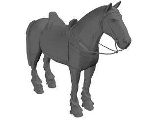 Horse 3D Model preview
