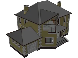 House 3D Model preview