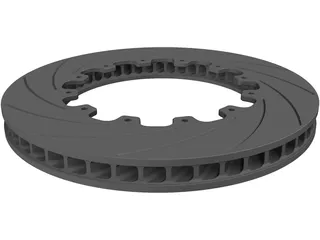 Brake Disk AP Racing 3D Model preview