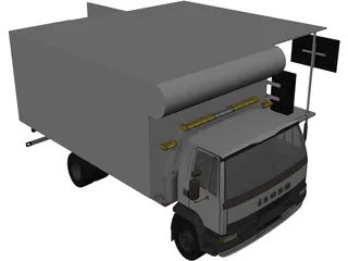 Isuzu Gig Rig 3D Model preview