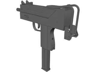 MAC-10 3D Model preview