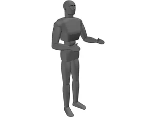 Human 3D Model preview