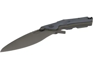 Warrior Knife 3D Model preview