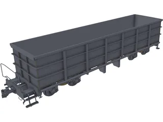 Wagon 3D Model preview