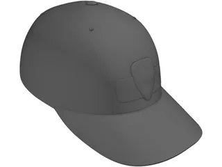 Baseball Cap 3D Model preview