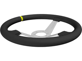 Sparco Steering Wheel 3D Model preview