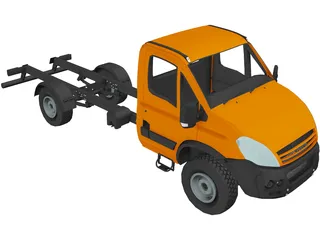 IVECO 4x4 3D Model preview