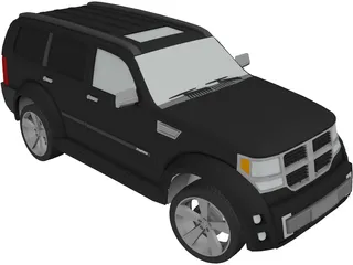 Dodge Nitro 3D Model preview