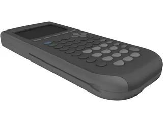 TI-84 Calculator 3D Model preview