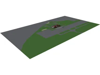 Airport 3D Model preview