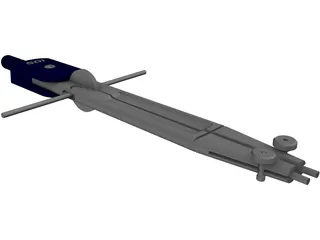 Compass 3D Model preview