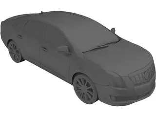 Cadillac XTS (2013) 3D Model preview