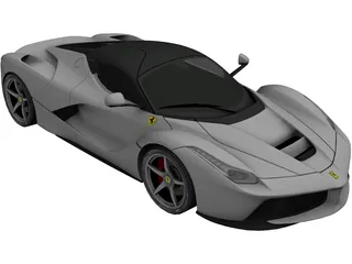 Ferrari LaFerrari (2013) 3D Model preview