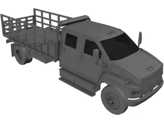 GMC Topkick C8500 (2003) 3D Model preview