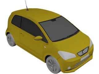 SEAT Mii (2011) 3D Model preview