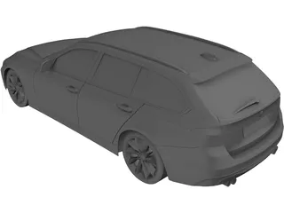 BMW 3-Series Touring [F31] (2013) 3D Model preview
