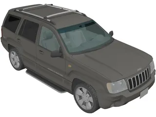 Jeep Grand Cherokee 3D Model preview