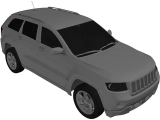 Jeep Grand Cherokee 3D Model preview