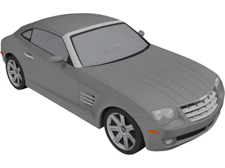 Chrysler Crossfire Coupe (2006) 3D Model preview