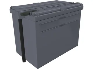 Battery 3D Model preview